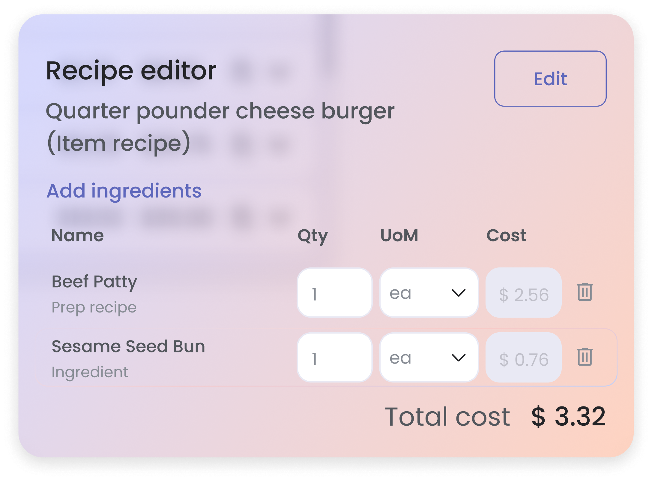Desktop view overlapped image